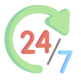 24/7 logo